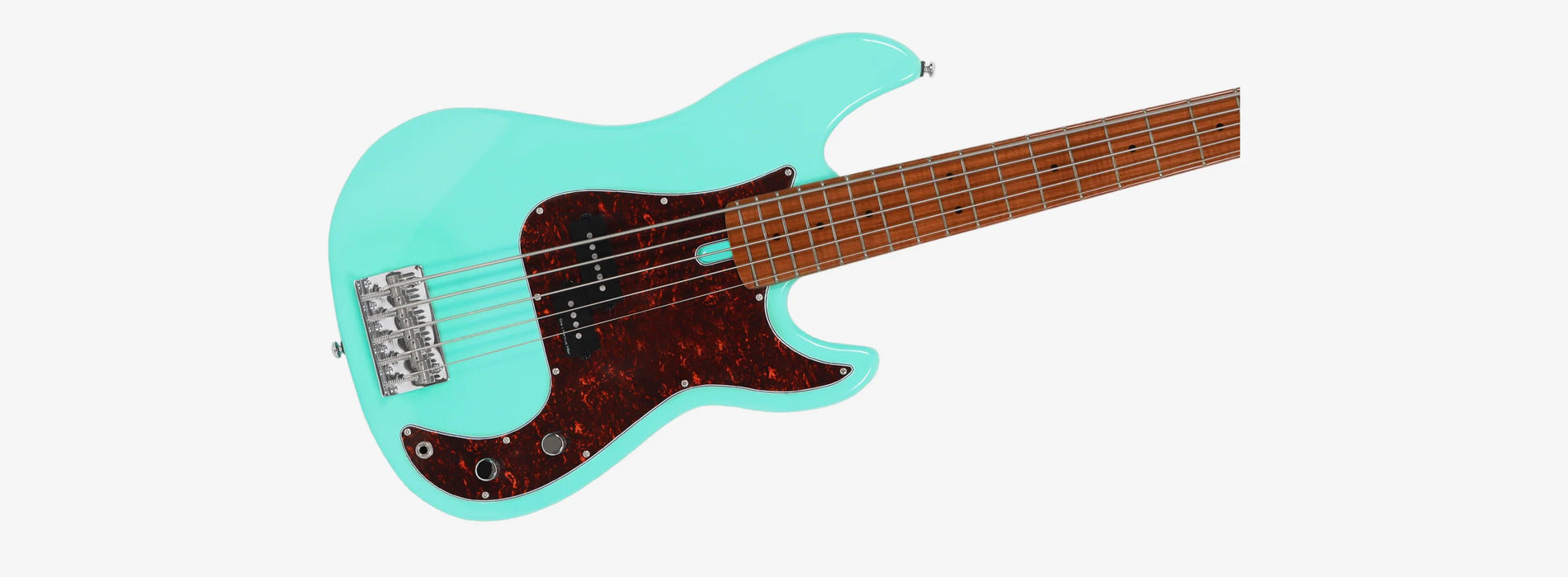 Sire Marcus Miller P5 5-String Alder 2nd Gen Electric Bass, Mild Green