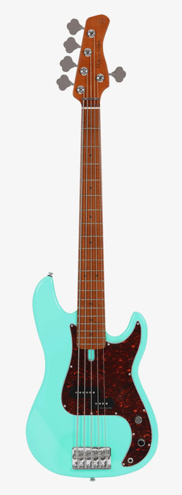 Sire Marcus Miller P5 5-String Alder 2nd Gen Electric Bass, Mild Green