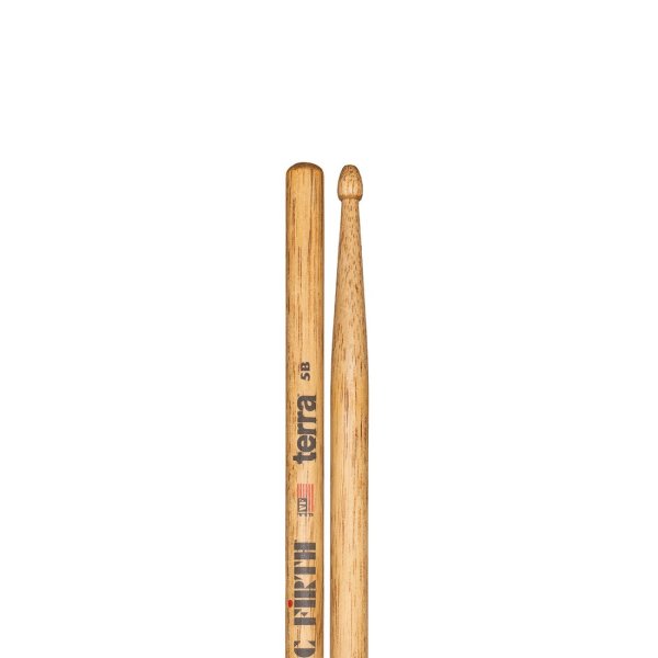 Vic Firth American Classic 5B Drumsticks w/Black Finish, 4-Pair Value Pack