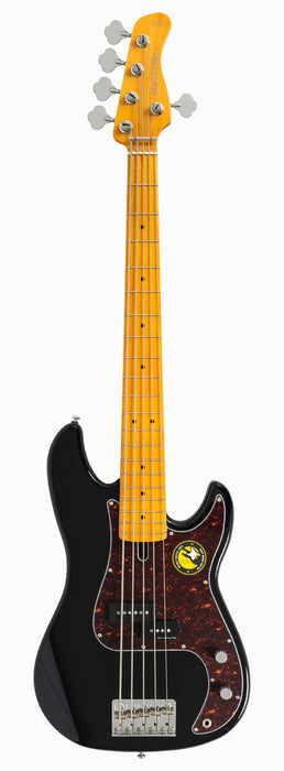 Sire Marcus Miller P5 5-String Alder 2nd Gen Electric Bass, Black