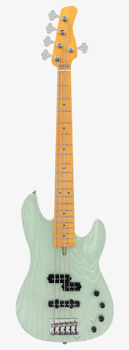 Sire Marcus Miller P6 5-String Electric Bass, Surf Green Metallic