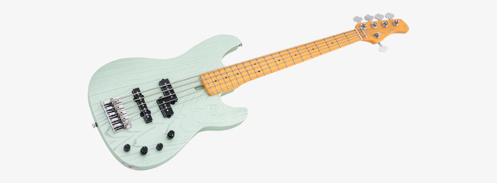 Sire Marcus Miller P6 5-String Electric Bass, Surf Green Metallic