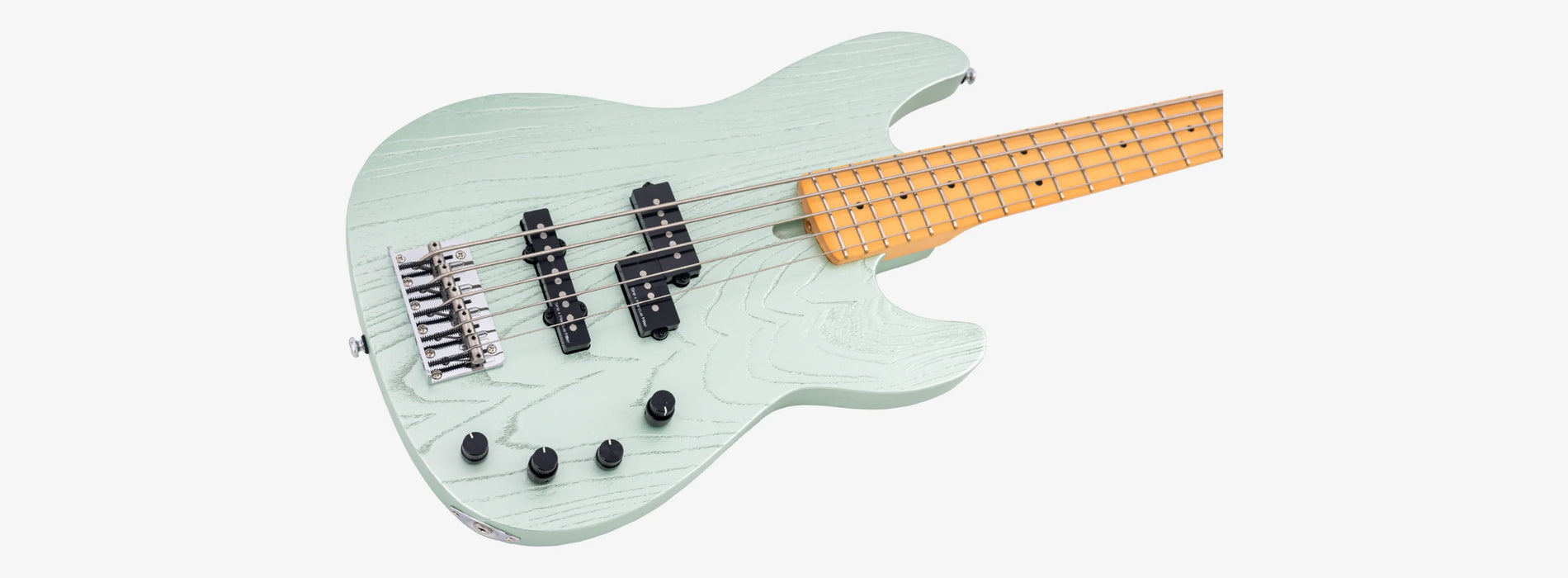 Sire Marcus Miller P6 5-String Electric Bass, Surf Green Metallic
