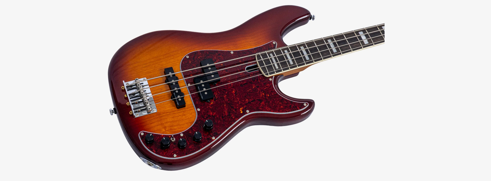 Sire Marcus Miller P7 4-String Left-Handed Alder New Gen Electric Bass, Tobacco Sunburst
