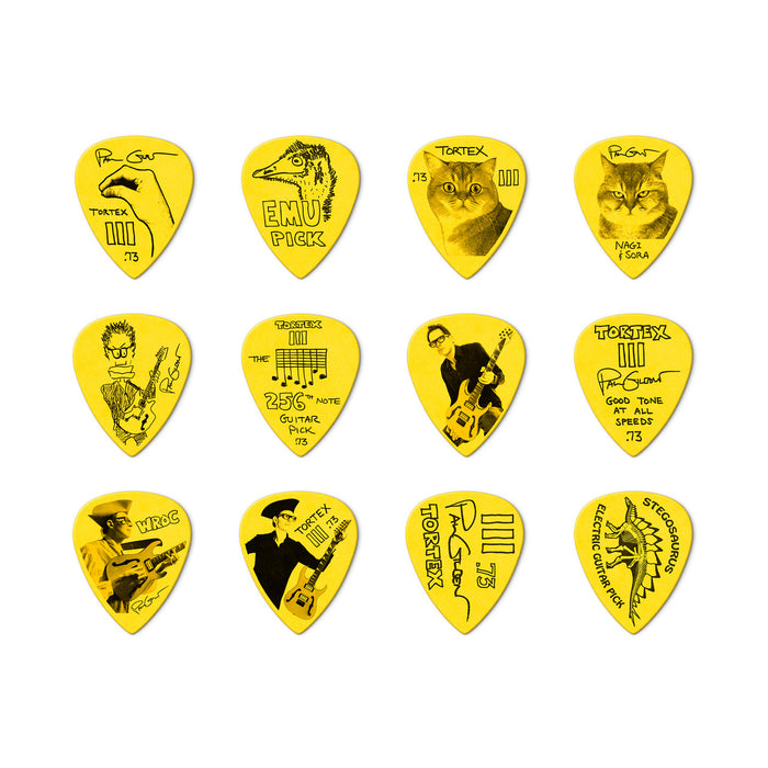 Dunlop PG462R Paul Gilbert Custom Tortex TIII Pick .73Mm - 36 Pack