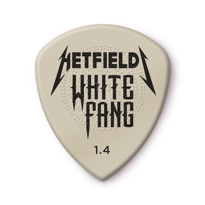 Dunlop PH122R140 Hetfield's White Fangcustom Flow Pick 1.4Mm - 24 Pack