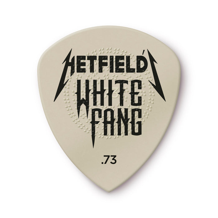 Dunlop PH122R073 Hetfield's White Fangcustom Flow Pick .73Mm - 24 Pack