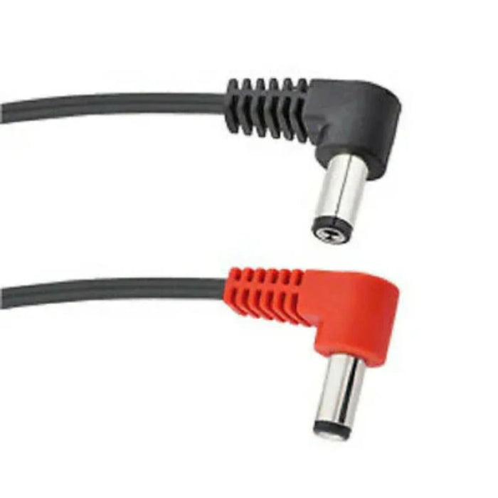 Voodoo Lab 2.1mm/2.5mm Rt Angle Connector w/12in DC Cable - Rev Polarit