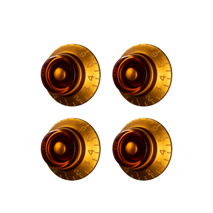 Gibson Top-Hat Knobs, Amber