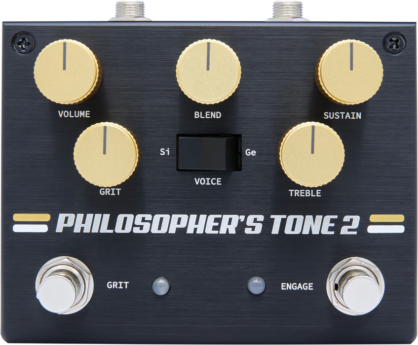 Pigtronix Philosopher's Tone 2 Compressor / Sustain Pedal With Grit