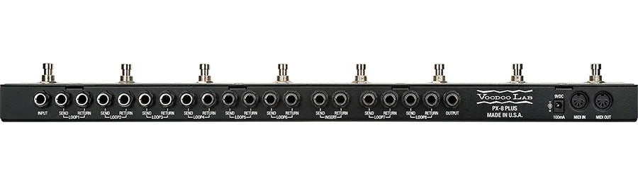 Voodoo Lab PX-8 PLUS Programmable Pedal Switcher w/ True Bypass