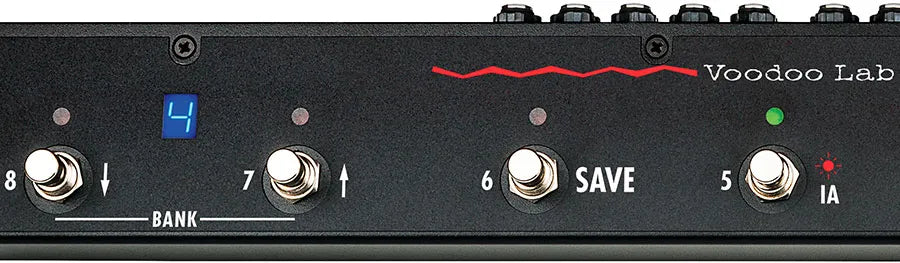 Voodoo Lab PX-8 PLUS Programmable Pedal Switcher w/ True Bypass