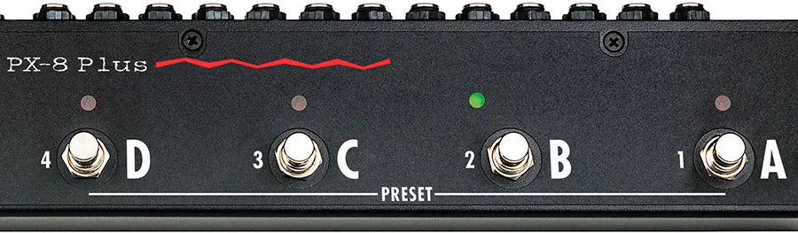 Voodoo Lab PX-8 PLUS Programmable Pedal Switcher w/ True Bypass