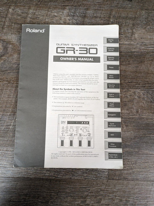 Roland GR-30 - Used