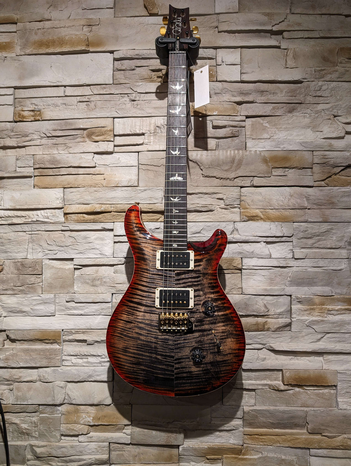 PRS Core Custom 24 10-Top Charcoal Cherry Burst for Sale in Canada