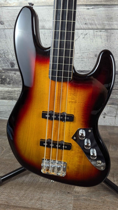 Squier Vintage Modified Jazz Bass Fretless - Used