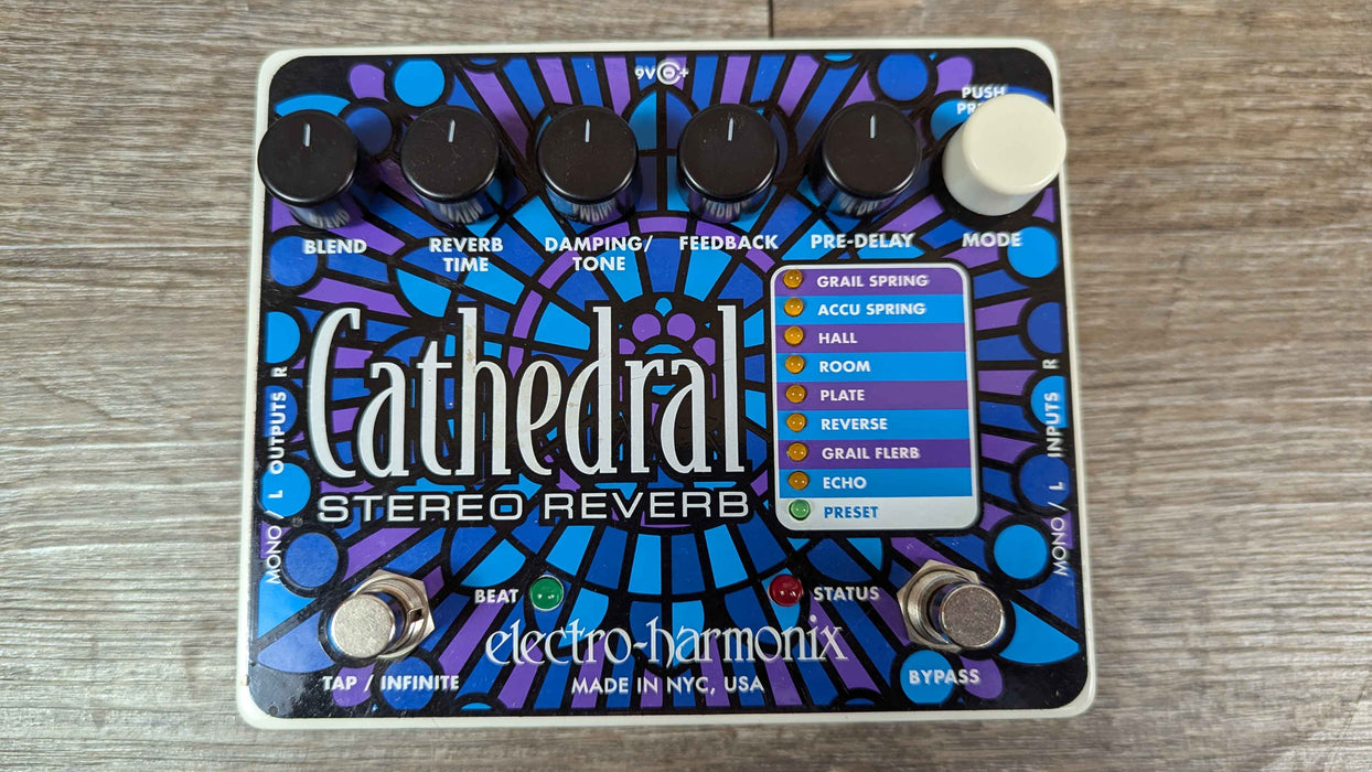 Electro Harmonix Cathedral Stereo Reverb - Used