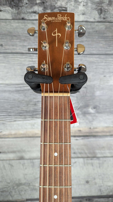 Simon & Patrick Woodland Pro all solid Dreadnought Mahogany with case, USE