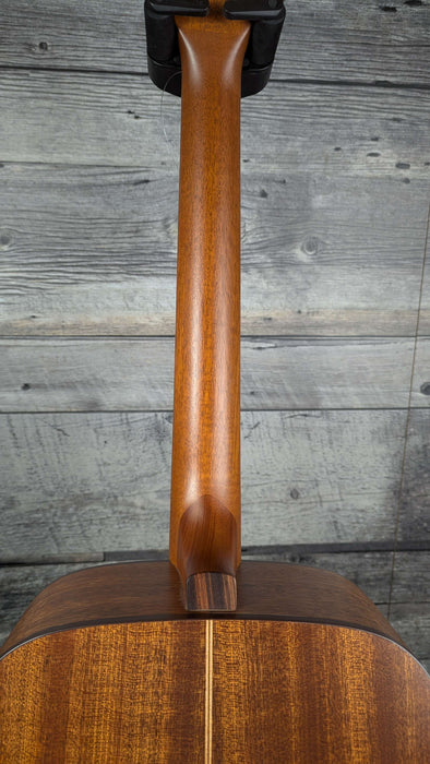 Simon & Patrick Woodland Pro all solid Dreadnought Mahogany with case, USE