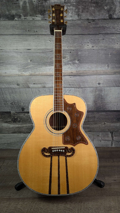 Lionel Luthier Hand-Made Jumbo Acoustic Guitar - Used