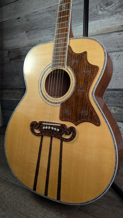 Lionel Luthier Hand-Made Jumbo Acoustic Guitar - Used