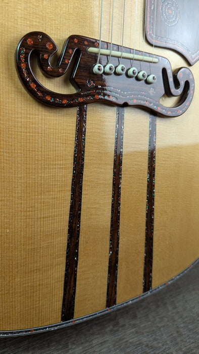 Lionel Luthier Hand-Made Jumbo Acoustic Guitar - Used