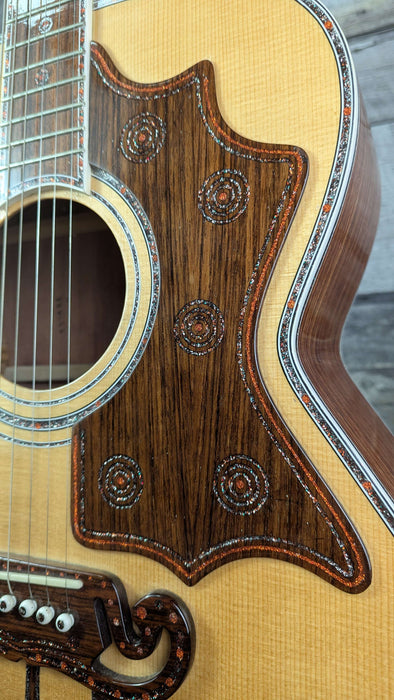 Lionel Luthier Hand-Made Jumbo Acoustic Guitar - Used