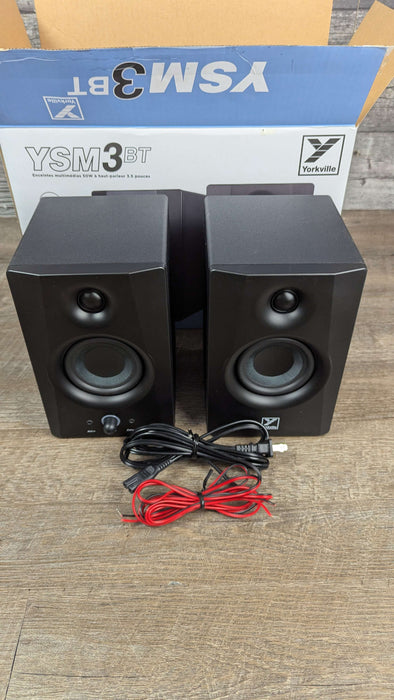 Yorkville Sound YSM3BT 50-Watt 3.5'' Multimedia Reference Monitors w/Bluetooth - Used