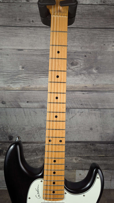 Godin Session Black Burst, Maple Neck, w/Bag - Used