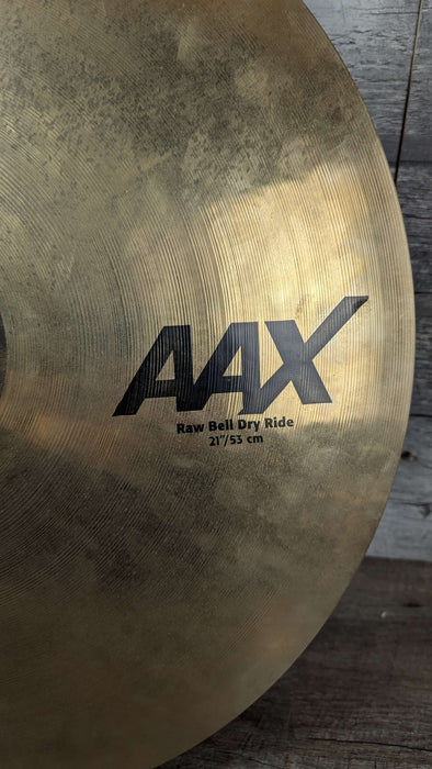 Sabian AAX Raw Bell Dry Ride 21'' -  Demo