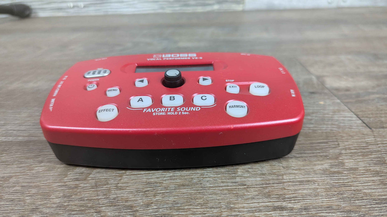 Boss VE-5 Vocal Performer, Red - Used