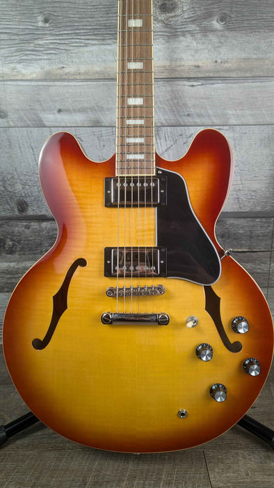 Epiphone Inspired by Gibson ES-335 Figured Top Raspberry Teaburst - Used