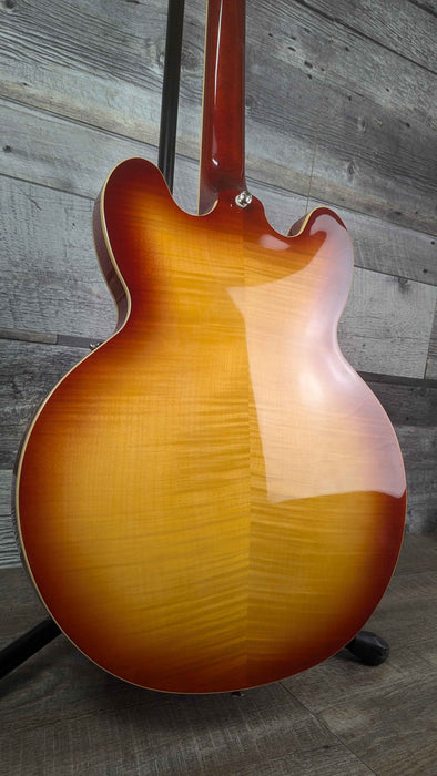 Epiphone Inspired by Gibson ES-335 Figured Top Raspberry Teaburst - Used