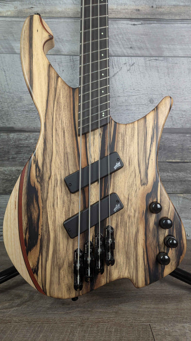 GSO Reckoning 4 String Bass Pale Moon Ebony