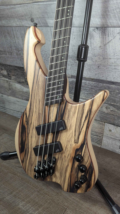 GSO Reckoning 4 String Bass Pale Moon Ebony
