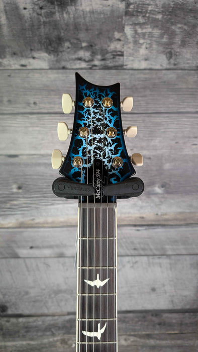 PRS S2 McCarty 594 Single Cut, Sprayer's Choice Faded Blue Satin Crackle