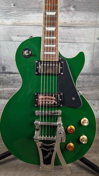 Epiphone Joe Bonamassa Signature Les Paul Standard w/Bigsby and Hardshell Case, Inverness Green - Used