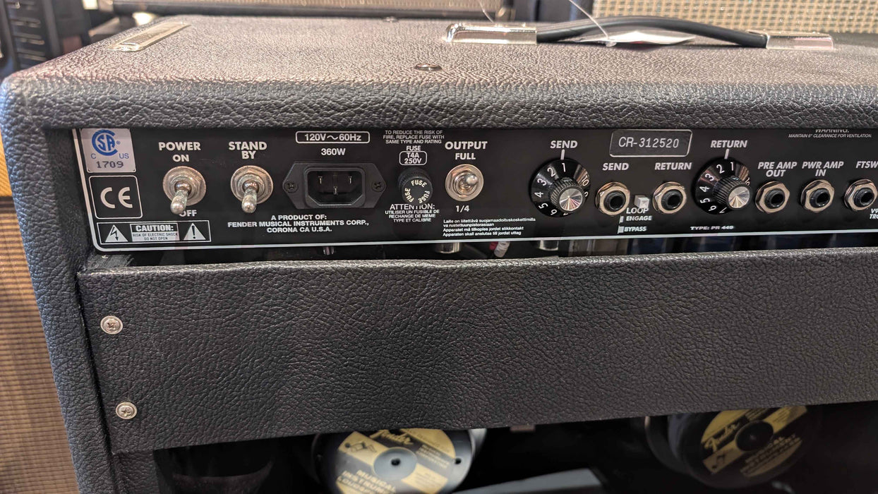 Fender Twin-Amp 2x12 Guitar Amplifier - Used