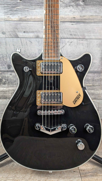 Gretsch G5222 Electromatic Double Jet BT w/V-Stoptail, Black - Used