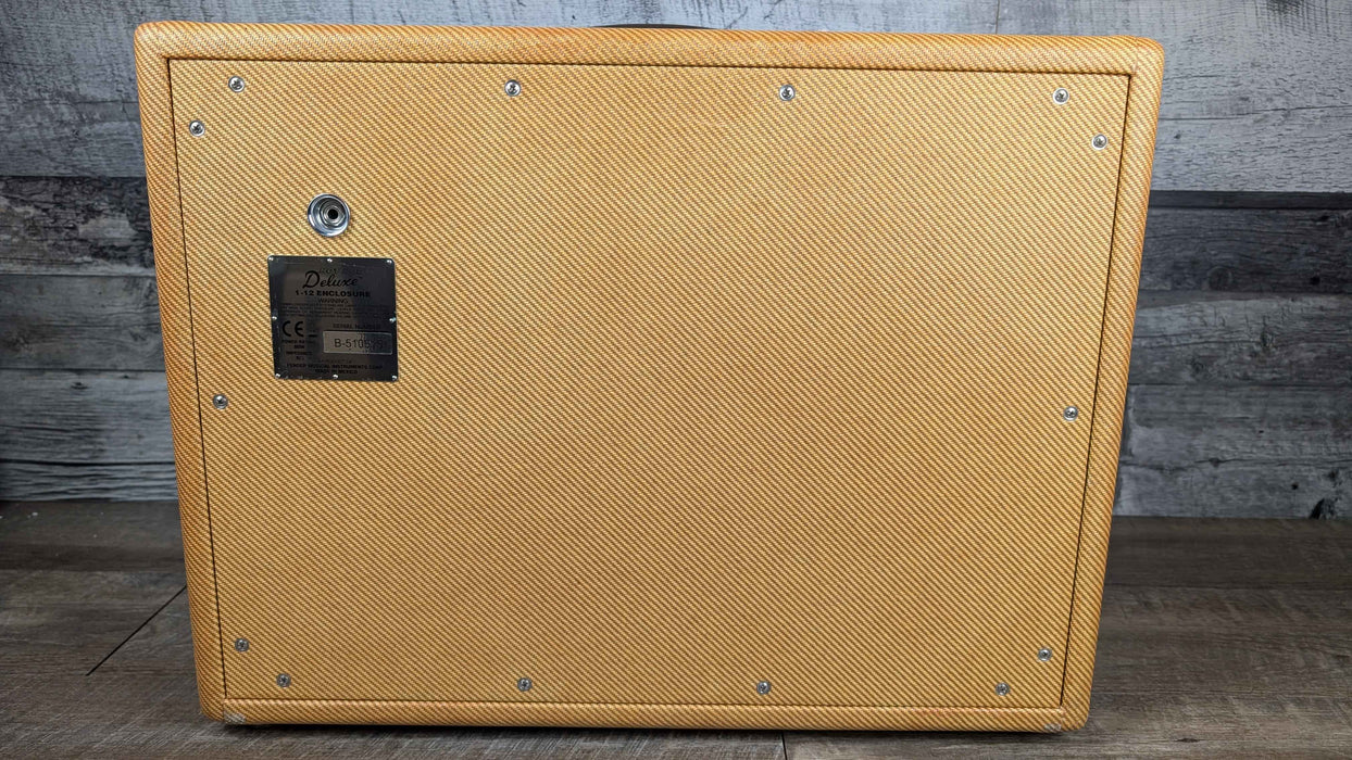 Fender Hot Rod Deluxe 112 Enclosure 80-Watt 1x12" Guitar Speaker Cabinet, Tweed - Used