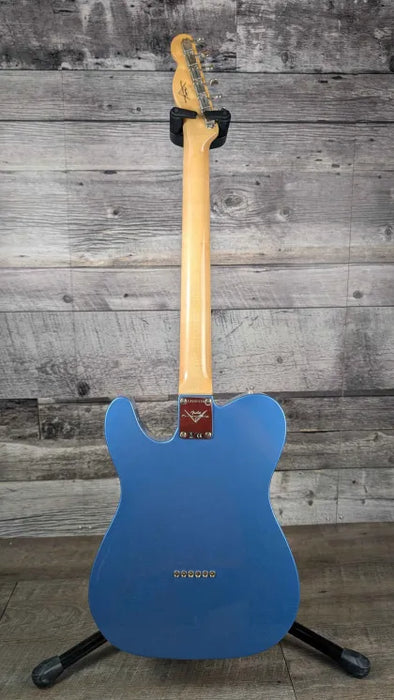 Fender Custom Shop 1966 Telecaster DLX Closet Classic, Aged Lake Placid Blue