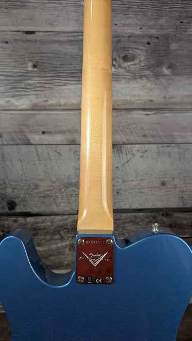 Fender Custom Shop 1966 Telecaster DLX Closet Classic, Aged Lake Placid Blue