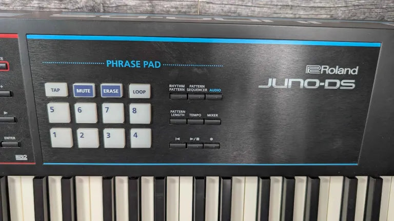 Roland Juno-DS88 88-Key Synthesizer w/Sustain Pedal DP-10 Used