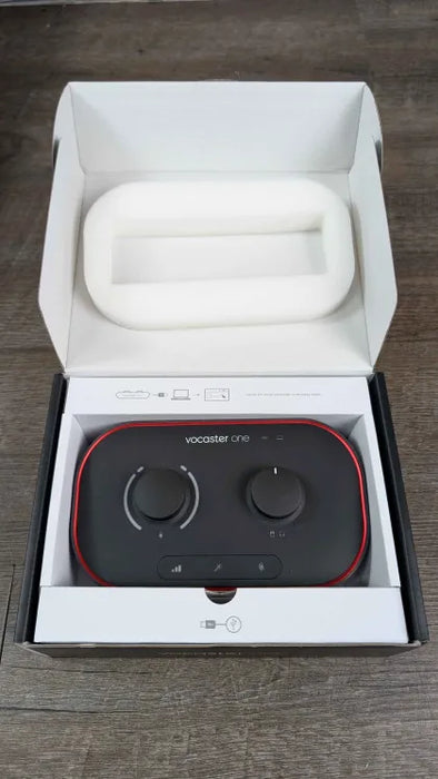 Focusrite Vocaster One USB Audio Interface - Used