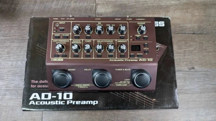 Boss AD-10 Acoustic Preamp - Used