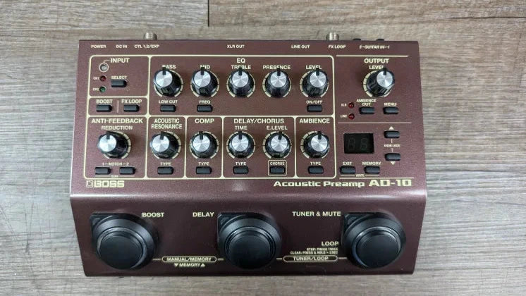 Boss AD-10 Acoustic Preamp - Used