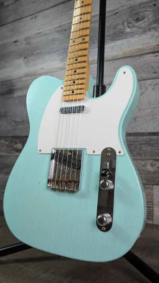 Fender Custom Shop 1958 Top-Load Telecaster Journeyman Relic, Faded Surf Green