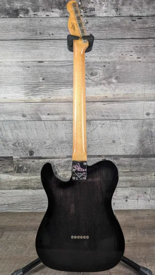 Fender Custom Shop Postmodern Telecaster DLX Closet Classic, Ebony Transparent
