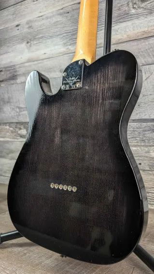 Fender Custom Shop Postmodern Telecaster DLX Closet Classic, Ebony Transparent