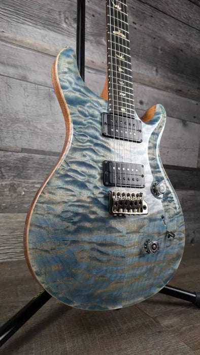 PRS Core Custom 24 Artist Quilt Top, Faded Indigo